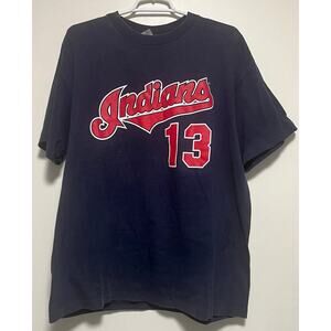 Vintage Majestic, single stitch, Vizquel, Cleveland Indians tee, Men's XL
